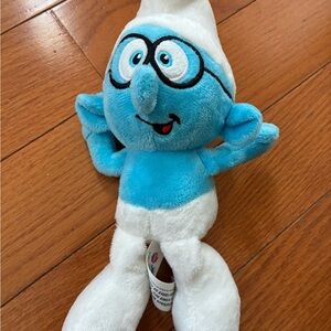 Vintage brainy Smurf